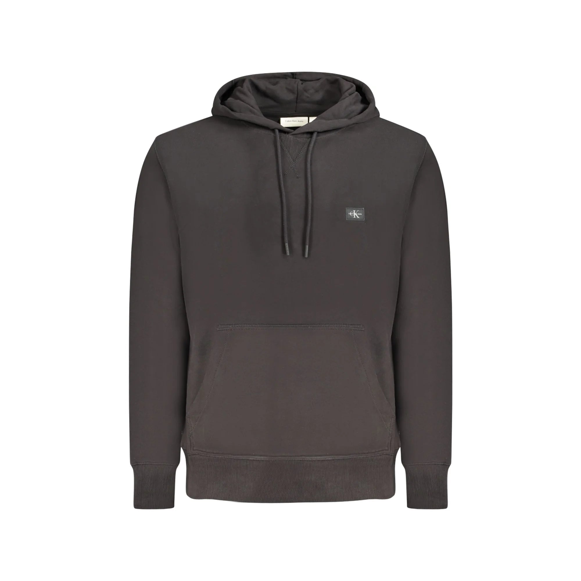 Calvin Klein Felpa Maniche Lunghe Uomo Nera Logo Felpe Nero - foto prodotto